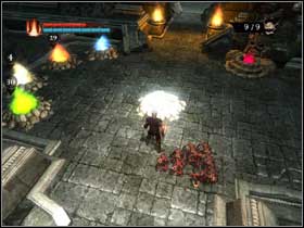 Here youll see Goldo - youve heard about him before - Kill Goldo and his pet - part 2 - Walkthrough - Overlord - Game Guide and Walkthrough