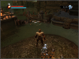 Come back and send minions to turn the wheel here (#1) - Find the source of plague in Heaven's Peak - part 2 - Walkthrough - Overlord - Game Guide and Walkthrough