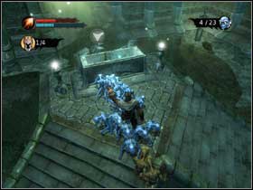 Come back to the room with three exits and take the one to the left now (#1) - Find the 4 hidden keys to the Inner Sanctum of Mother Goddes Temple - Walkthrough - Overlord - Game Guide and Walkthrough