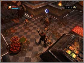 Start from a distance - use your minions (#1), fireball, hit him with your axe from behind - Kill Melvin Underbelly - Walkthrough - Overlord - Game Guide and Walkthrough