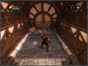 In the room you'll see quite a pumpkin (#1) - Retrieve the Food - Walkthrough - Overlord - Game Guide and Walkthrough