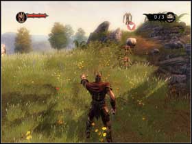 Walk down the path -you'll see a broken pillar on your right - Retrieve the Tower Heart - Walkthrough - Overlord - Game Guide and Walkthrough