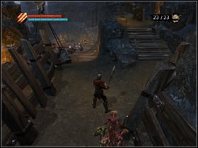 Go back and up the stairs, then down the path and - there you have it: the lava golem (#1) - Gain access to the Mother Goddes statue as part of Gnarl's cunning plan - Walkthrough - Overlord - Game Guide and Walkthrough