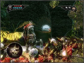 Once you leave the ship and begin the exploration of the land (island indeed), you'll find the first keystone quickly - Main quests - Everlight Reef - Main quests - Overlord II - Game Guide and Walkthrough