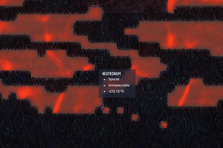 Neutronium - Minerals, rocks and metals in Oxygen Not Included | Resources - Resources - Oxygen Not Included Game Guide