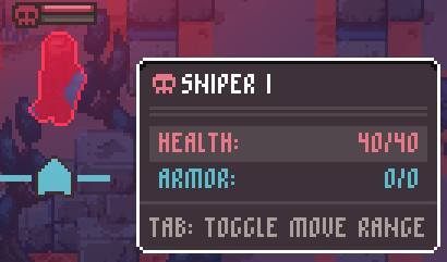 The Sniper has the longest attack range, average durability and reach - Enemies in Pathway - Basics - Pathway Guide and Tips