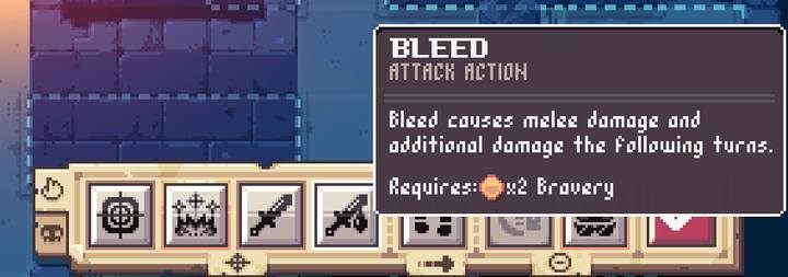 Special actions depend on Bravery - marked by the orange bar near a characters icon - Combat for Pathway - Basics - Pathway Guide and Tips