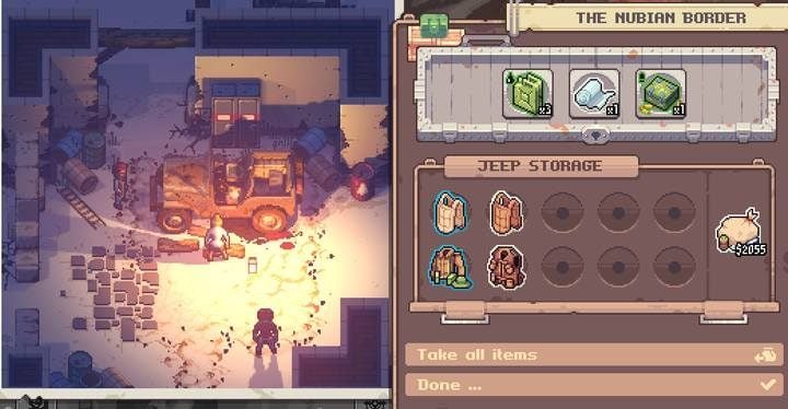 Complete the first map and reach the border - you have a chance to get a lot of ammo and fuel. - Mission 3 - Night of the Black Pharaoh | Pathway Walkthrough - Walkthrough - Pathway Guide and Tips