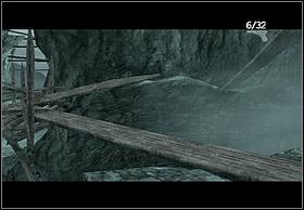 When you'll be cut off from the group, Ann will try to help and walk over to you on the mountain wall - Necropolis - Walkthrough - Peter Jacksons King Kong - Game Guide and Walkthrough