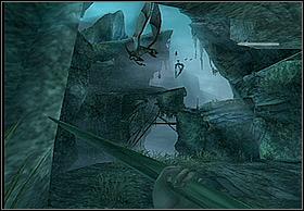 There will be a couple of flying creatures at the end of it - On Kong's Tracks - Walkthrough - Peter Jacksons King Kong - Game Guide and Walkthrough