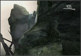 Turn left, take small shelf leading down - The Canyon - Walkthrough - Peter Jacksons King Kong - Game Guide and Walkthrough