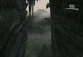 Jump down from small raisin and youre in swamps - The Canyon - Walkthrough - Peter Jacksons King Kong - Game Guide and Walkthrough