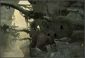 Finally, you should reach the place, from where you must jump from the branch to the branch - The Skull Islanders - Walkthrough - Peter Jacksons King Kong - Game Guide and Walkthrough