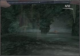 During swimming, youll be attacked by the crawling worm so eliminate him (shoot) - Venatosaurus - Walkthrough - Peter Jacksons King Kong - Game Guide and Walkthrough