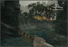 You are beginning the level near the dying Hayes - To The Plane - Walkthrough - Peter Jacksons King Kong - Game Guide and Walkthrough