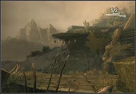 After the fight, swim the lake and go up the stairs - To The Lair - Walkthrough - Peter Jacksons King Kong - Game Guide and Walkthrough