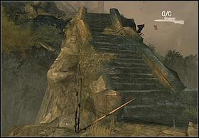 If you wont have any ammunition left (it wont be a surprise), pick up the spears lying near the next stairs - To The Lair - Walkthrough - Peter Jacksons King Kong - Game Guide and Walkthrough