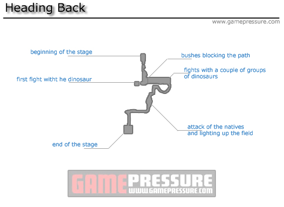 Next stage, where youll be travelling on the same map as in one of the first missions (