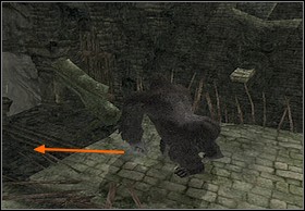 from there jump on stone shelf, where are some enemies - Kong's Capture - Walkthrough - Peter Jacksons King Kong - Game Guide and Walkthrough