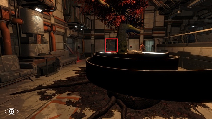 This part of the game may be quite monotonous, as you will need to wait for the clone to place itself in a way that will let you walk safely next to it - Reach Administrative zone | Walkthrough - Walkthrough - Phantaruk Game Guide