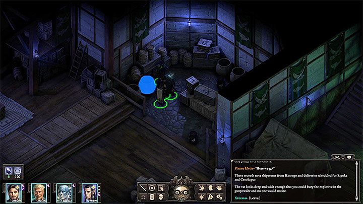 During the infiltration of the gunpowder area you can, but you do not have to, use stealth - Pillars Of Eternity 2: Variant 5 - Huana support - Walkthrough - Pillars Of Eternity 2: The Coming Storm - journey to the final location - Pillars Of Eternity 2 Deadfire Game Guide
