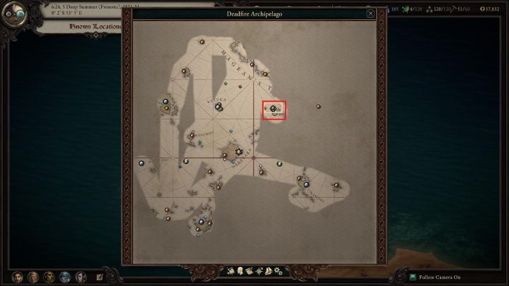 First things first, you need to go to Bekarnas Observatory (M42) - she can be found on an island located to the north-east of Nekataka Island (the island can be seen in the above screenshot - market in red) - Pillars Of Eternity 2: Bekarnas Folly - Walkthrough - Pillars Of Eternity 2: Side quests Bekarnas Observatory - Pillars Of Eternity 2 Deadfire Game Guide