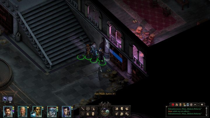 Right next to the place where you have met the mercenaries you can find stairs and a bookcase - The Huntress note can be found inside the bookcase - Pillars Of Eternity 2: Bekarnas Folly - Walkthrough - Pillars Of Eternity 2: Side quests Bekarnas Observatory - Pillars Of Eternity 2 Deadfire Game Guide