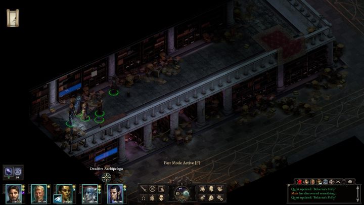 The last note in the Bekarnas Observatory can be found on the upper floor, near the entrance to the location - Pillars Of Eternity 2: Bekarnas Folly - Walkthrough - Pillars Of Eternity 2: Side quests Bekarnas Observatory - Pillars Of Eternity 2 Deadfire Game Guide