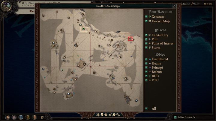 The Lichs Grimoire is in the Flooded cave - this island is near Motare o Kozi (M41) (the exact location of the island is marked in the picture above) - Pillars Of Eternity 2: The Lost Grimoires - Walkthrough - Pillars Of Eternity 2: Side quests Junvik village - Pillars Of Eternity 2 Deadfire Game Guide