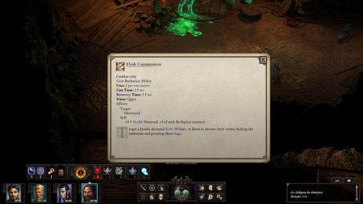 A varied diet is a guarantee of health and a slim figure. - Pillars Of Eternity 2: How can I eat corpses? - Pillars Of Eternity 2: FAQ - Pillars Of Eternity 2 Deadfire Game Guide