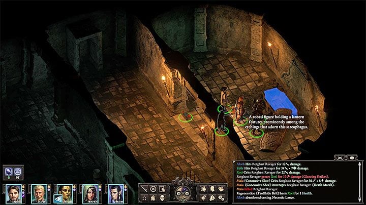 A total of three parts (odes) of the eulogy are to be found in The Hanging Sepulchers - Pillars Of Eternity 2: Eulogy for the Dead - Walkthrough - Pillars Of Eternity 2: Quests Neketaka Island - Pillars Of Eternity 2 Deadfire Game Guide