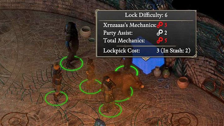 Sometimes, when a lock has a higher level than the total number of Mechanics points (from all your party members), the game will give you an option to use a lockpick - Pillars Of Eternity 2: How to open locked doors and chests? - Pillars Of Eternity 2: FAQ - Pillars Of Eternity 2 Deadfire Game Guide