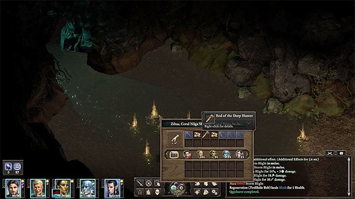 The stone door (M33,5) can be examined immediately - Pillars Of Eternity 2: The Shadows Under Neketaka - Walkthrough - Pillars Of Eternity 2: Quests Neketaka Island - Pillars Of Eternity 2 Deadfire Game Guide