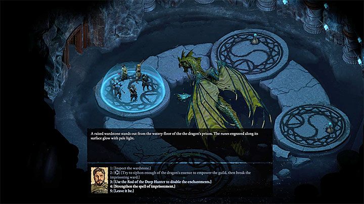 The second ending happens when you decide to imprison Scoyrielaphas again - Pillars Of Eternity 2: The Shadows Under Neketaka - Walkthrough - Pillars Of Eternity 2: Quests Neketaka Island - Pillars Of Eternity 2 Deadfire Game Guide