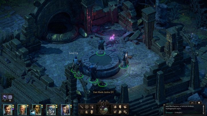 You will reach a stone disk, shown in the above screenshot - Pillars Of Eternity 2: The Last Sanctuary - Walkthrough - Pillars Of Eternity 2: Side quests Motare o Kozi Island - Pillars Of Eternity 2 Deadfire Game Guide