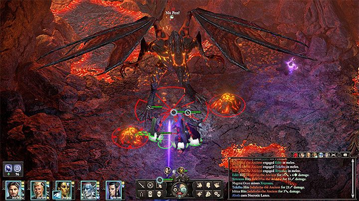 Jadaferlas the Ancient - a powerful dragoness that can be described as a boss, as she is extremely durable and deals considerable amount of damage (mainly in melee combat and by using fire) - Pillars Of Eternity 2: Ashen Maw - Map - Pillars Of Eternity 2: Maps Ashen Maw - Pillars Of Eternity 2 Deadfire Game Guide