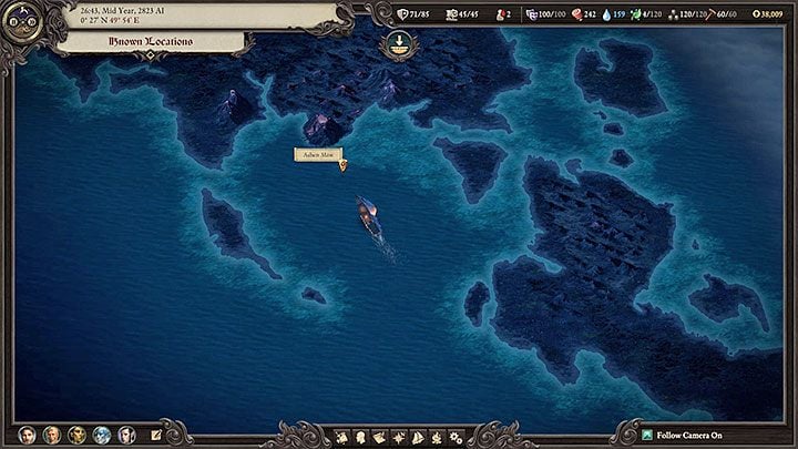 Ashen Maw can be found in the northern part of the map - Pillars Of Eternity 2: He Waits in Fire - Walkthrough - Pillars Of Eternity 2: Main quest Ashen Maw - Pillars Of Eternity 2 Deadfire Game Guide
