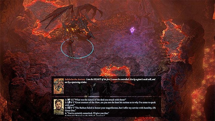 On the bridge you will encounter young drakes and fire bats (M40,7) - Pillars Of Eternity 2: He Waits in Fire - Walkthrough - Pillars Of Eternity 2: Main quest Ashen Maw - Pillars Of Eternity 2 Deadfire Game Guide