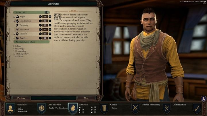 High-level attributes unlock unique dialogue options and create interesting scenarios - Pillars Of Eternity 2: Distributing attributes - Pillars Of Eternity 2: Character progression - Pillars Of Eternity 2 Deadfire Game Guide