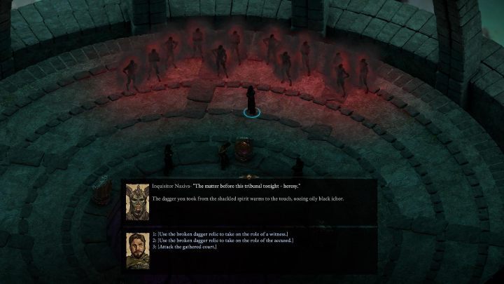 After using the portal, you will be a witness of womans interrogation - Pillars of Eternity 2 Beast of Winter: The Endless Queries - Walkthrough - Beast of Winter: Main Quests - Pillars Of Eternity 2 Deadfire Game Guide