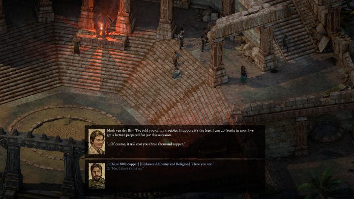 Learning with a teacher is just a matter of dialogue - just choose the right option. - Pillars Of Eternity 2: Teachers - list - Pillars Of Eternity 2: Lists and summaries - Pillars Of Eternity 2 Deadfire Game Guide