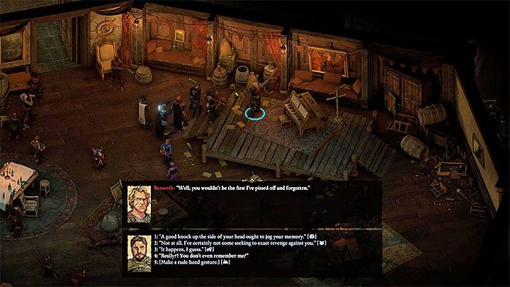 Benweth appears in the room after giving Mirke the stew - Pillars Of Eternity 2: Blow the Man Down - Walkthrough - Pillars Of Eternity 2: Quests Fort Deadlight - Pillars Of Eternity 2 Deadfire Game Guide