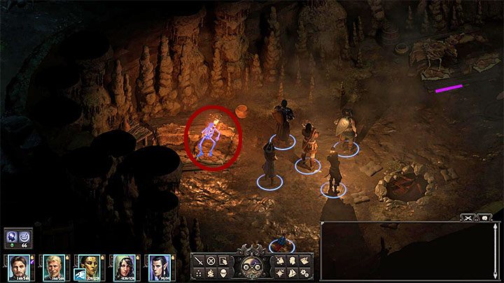 After reaching the Old Hideout, you should examine the skeleton presented in the picture above - Pillars Of Eternity 2: How to get Modwyr, the talking sword? - Pillars Of Eternity 2: FAQ - Pillars Of Eternity 2 Deadfire Game Guide