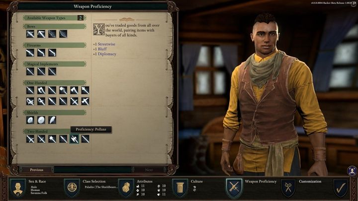 Proficiency - Pillars Of Eternity 2: The overview of available weapon proficiencies - Pillars Of Eternity 2: Character progression - Pillars Of Eternity 2 Deadfire Game Guide