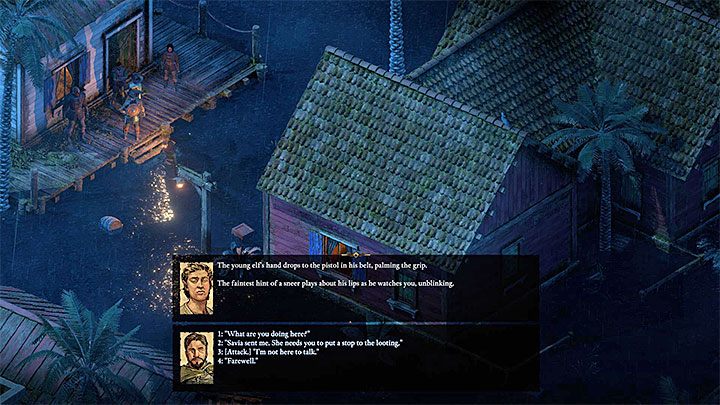 Savia guards the jail and she can give you the quest of dealing with Ilarys gang - Pillars Of Eternity 2: Side Quests in Maje Island - Walkthrough - Pillars Of Eternity 2: Quests Island Maje - Pillars Of Eternity 2 Deadfire Game Guide