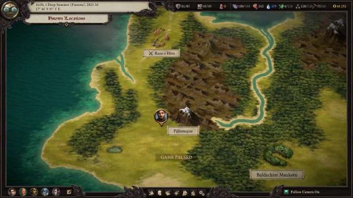 The exit takes you back to Neketatka island but you end up a little bit away from the town - you have to go there by foot - Pillars Of Eternity 2: Skipping Ahead - Walkthrough - Pillars Of Eternity 2: Maps Pahowane - Pillars Of Eternity 2 Deadfire Game Guide
