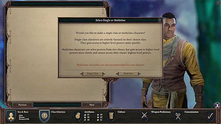 The character creation process is incredibly important in Pillars of Eternity 2 Deadfire - Pillars of Eternity 2: Beginners Guide - Pillars Of Eternity 2: Basics - Pillars Of Eternity 2 Deadfire Game Guide