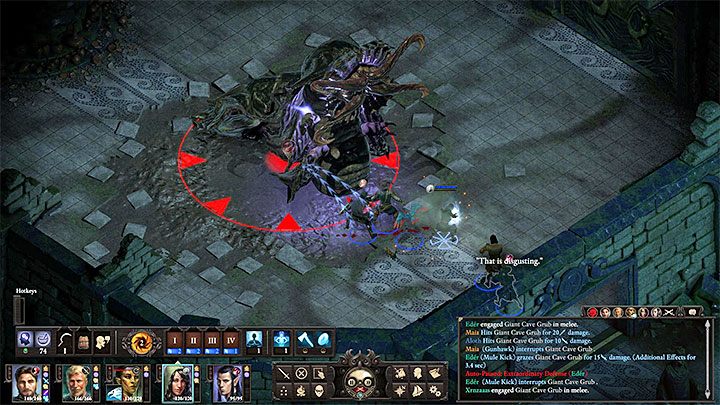 After entering Ondras Temple, there will appear a Giant Cave Grub - Pillars Of Eternity 2: The Cornetts Call - Walkthrough - Pillars Of Eternity 2: Quests Neketaka Island - Pillars Of Eternity 2 Deadfire Game Guide