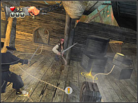 Now you may focus only on taking care of the elite mercenaries (#1) - Mission 11 - part 3 - Mission 11 - Shipwreck City - Pirates of the Caribbean: At Worlds End - Game Guide and Walkthrough