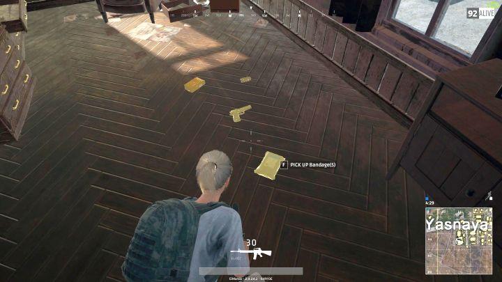 ... and some medicaments and a backpack. - How to survive till the end of a match in PUBG? - The Course of The Game - PUBG Guide